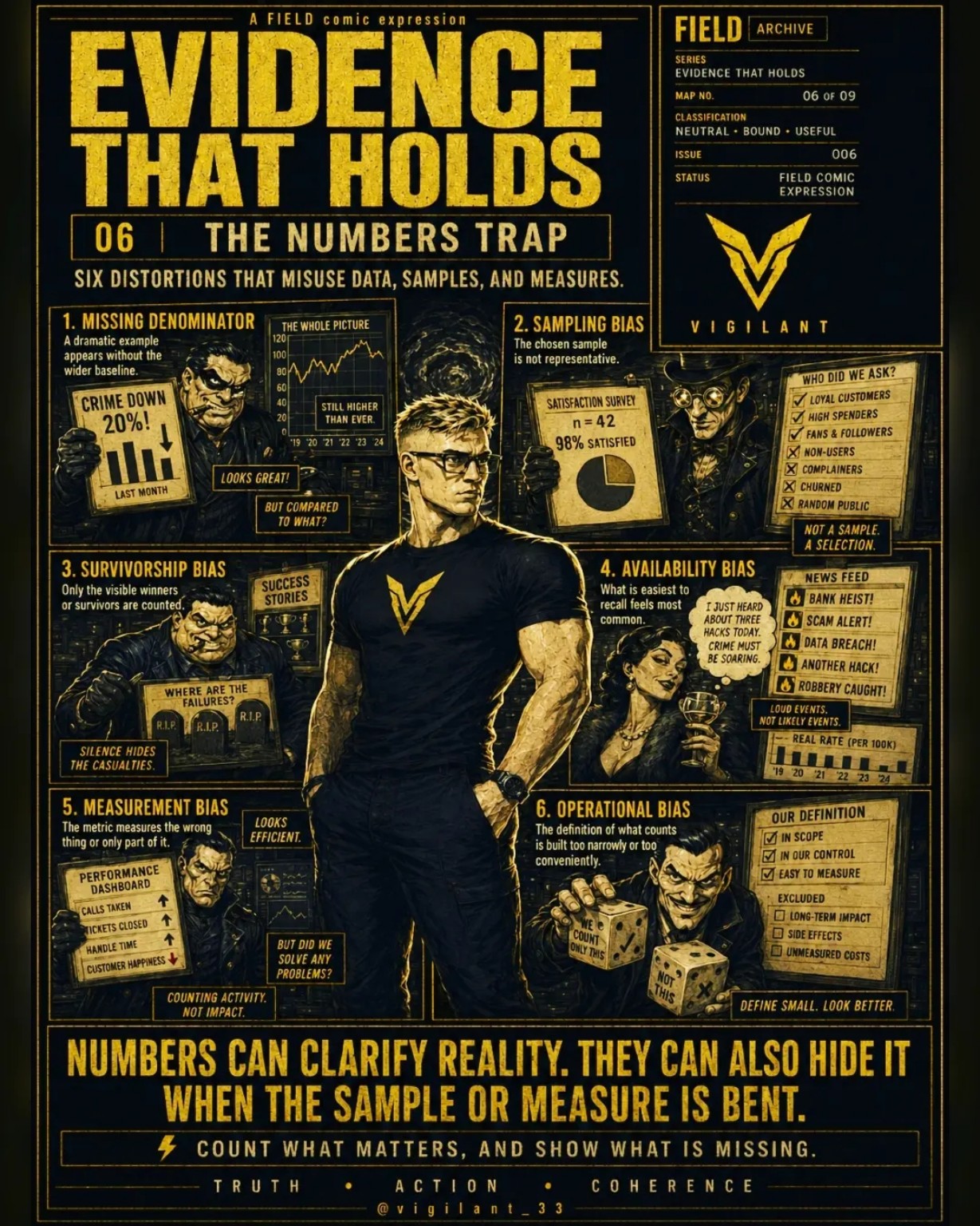 Evidence That Holds — plate 7 of 10: The Numbers Trap