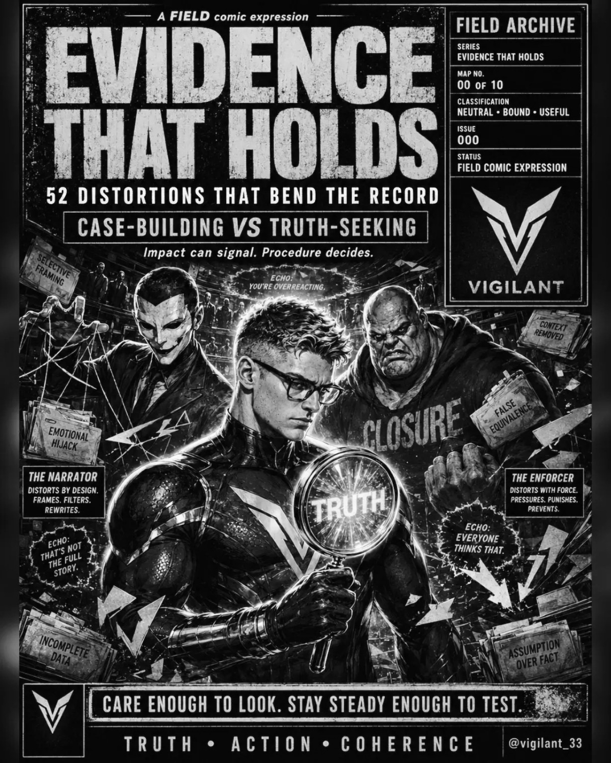 Open Comic Series cover for Evidence That Holds
