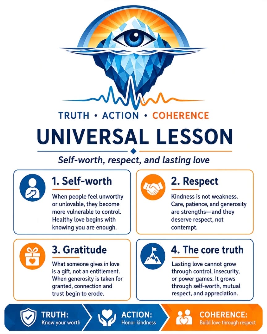 UNIVERSAL LESSON — SELF-WORTH, RESPECT, AND LASTING LOVE