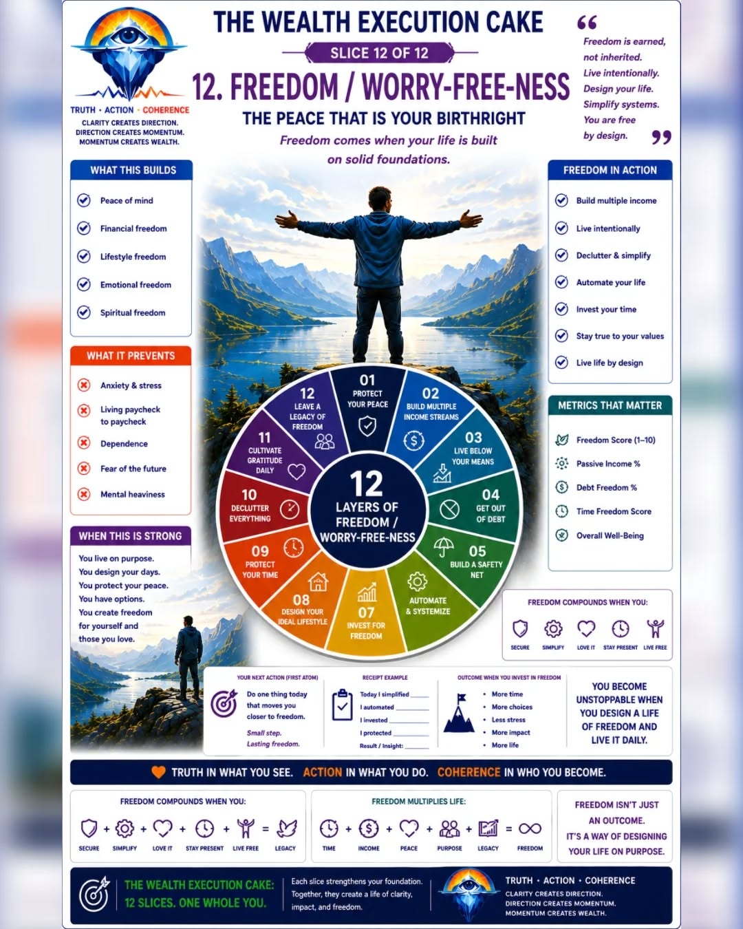 WEALTH EXECUTION CAKE — frame 14 of 14